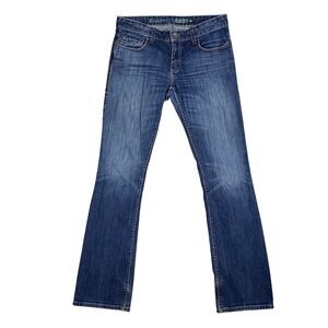 Cruel Denim Abby Bootcut Jeans Women Blue Wash Size 29‎ 7L Long Low Rise Y2K